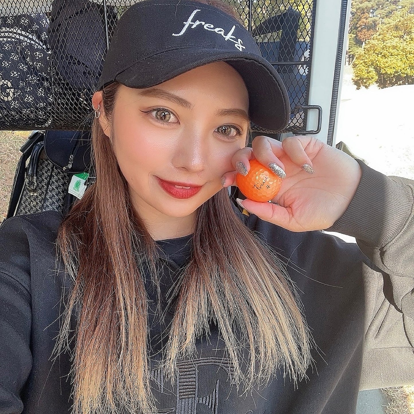 Trust Golf Balls Panther Orange – Balles de golf colorées, uréthane cristal, boîte de 12